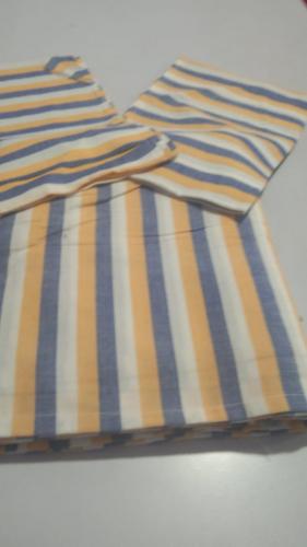 BEDSHEET STRIPE 90X108 2 PILLOW COVER